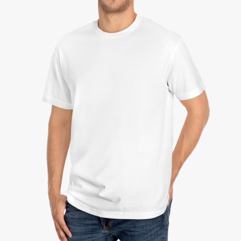 100% Pure Cotton T-Shirt (3-Pack) – Unisex Classic Crew Neck Tee for Men & Women | Breathable, Soft & Comfortable | Casual, Activewear & Daily Wear