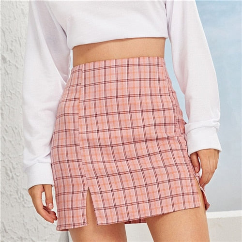 Mini Skirt Women Bottoms Autumn Streetwear Casual A Line Basic Ladies Pencil Skirts
