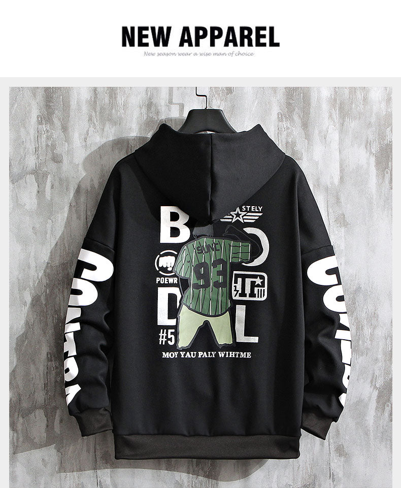 Fashion Brand Men Hoodies Spring Autumn Casual Hoodies Sweatshirts Men Street Hip Hop Harajuku Hoodies Sweatshirt Tops