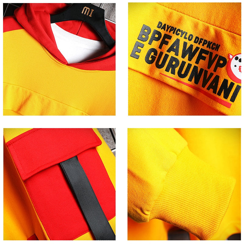 Hip Hop Hoodies Men New Autumn Fashion Skateboards Casual Sweatshirt Male Japanese Harajuku Streetwear Men Hoodie