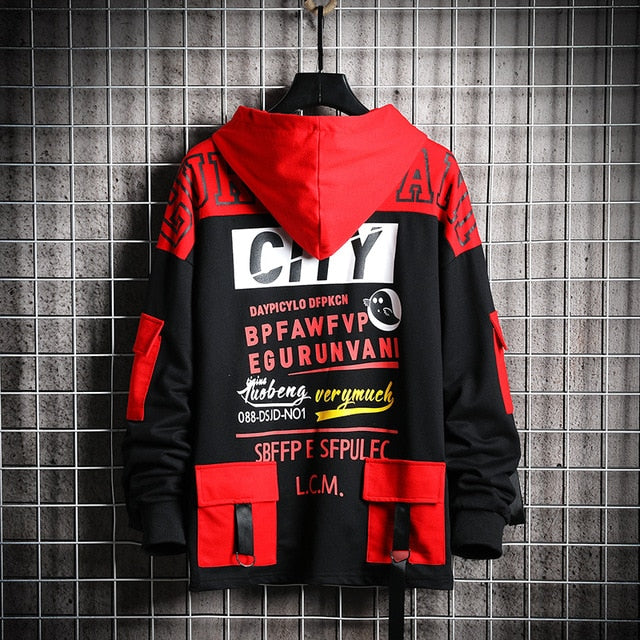 Hip Hop Hoodies Men New Autumn Fashion Skateboards Casual Sweatshirt Male Japanese Harajuku Streetwear Men Hoodie